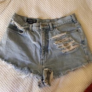 Lands End Denim Shorts, Jean
